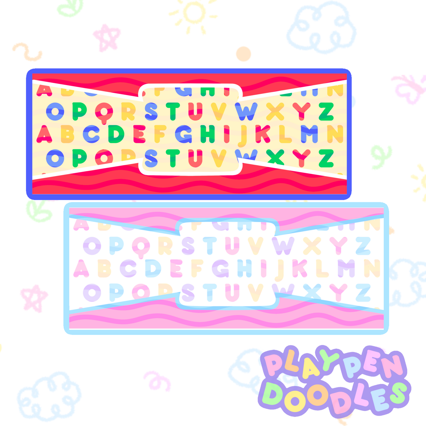 DIAPER STICKERS - ABC KINDERGARTEN