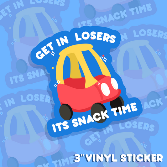 PRIMARY GET IN LOSERS STICKER