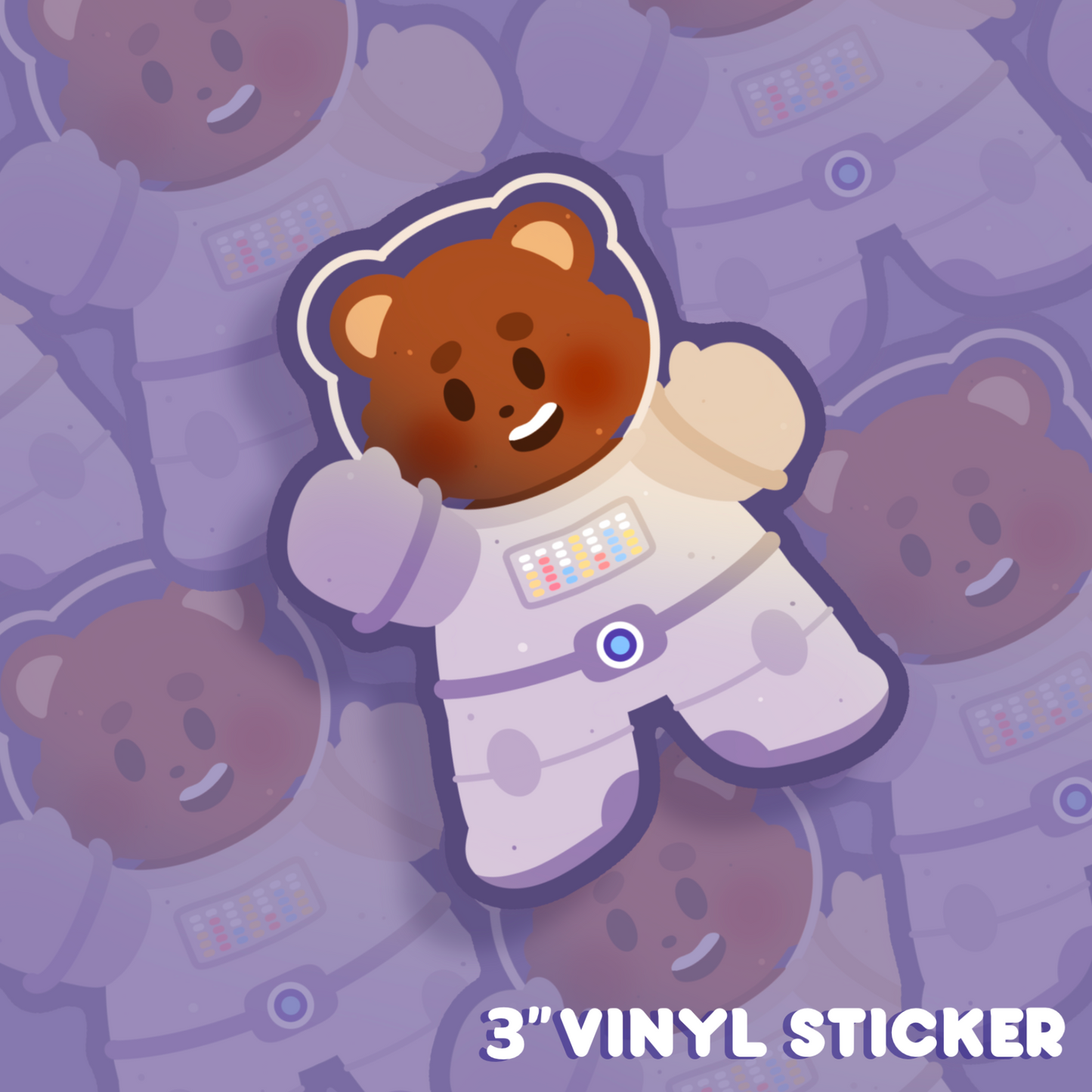 ASTROBEAR VINYL STICKER